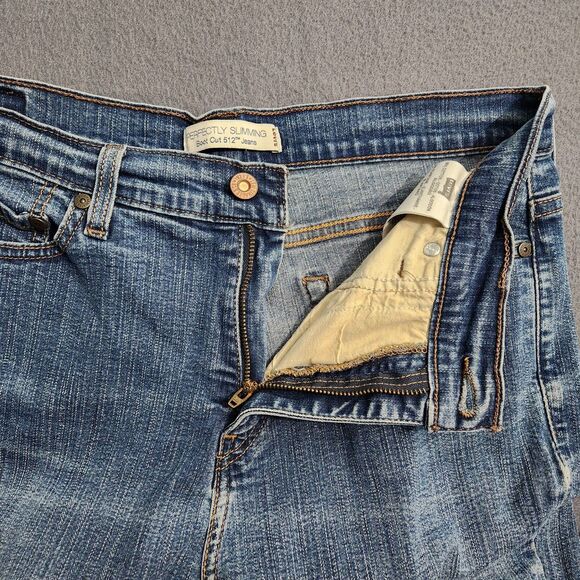 Levi's 512 Women 12 S/C Perfectly Slimming High Rise Bootcut Jeans - Picture 5 of 12